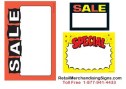 Flourescent-Orange-Yellow-Card-Sign-Retail Store-FCA102-CYB206-CYC8006